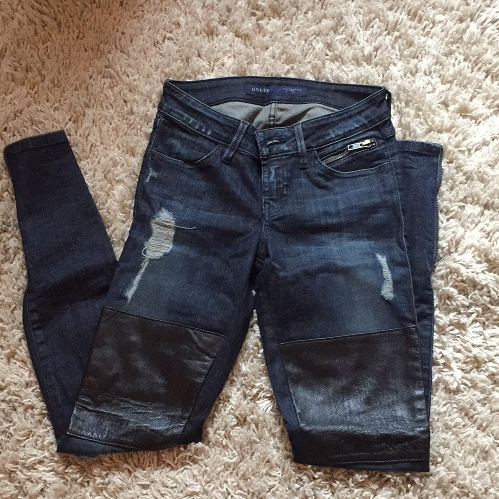 Dark wash Guess denim